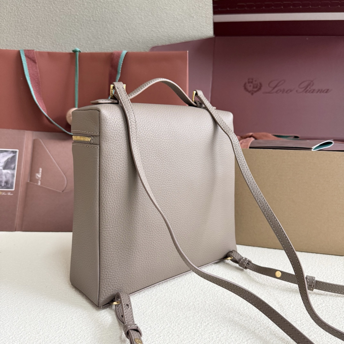 Loro Piana Extra Pocket Backpack L23.5 23x21x8cm - Image 5