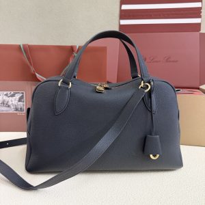 Loro Piana Needle Deep Royal Blue 38x22x16cm