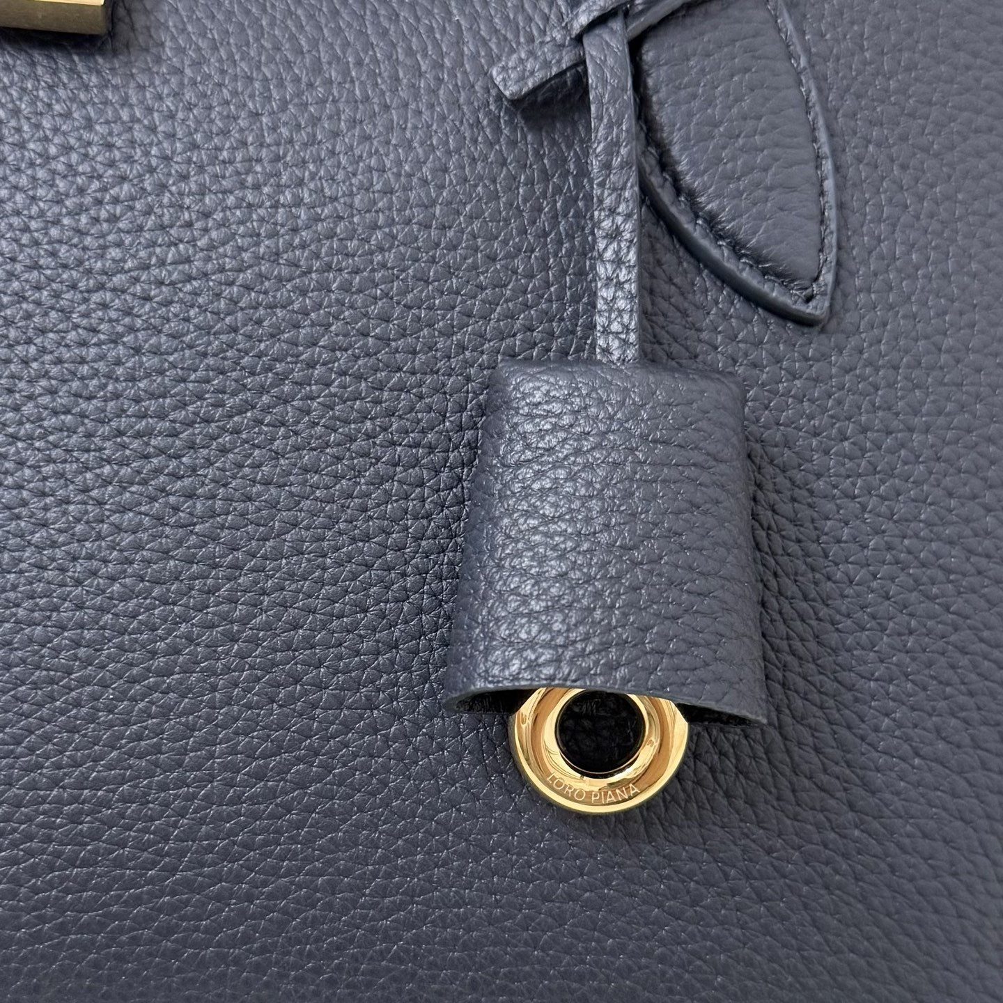 Loro Piana Small Needle Deep Royal Blue Bag 31x15x16cm - Image 9