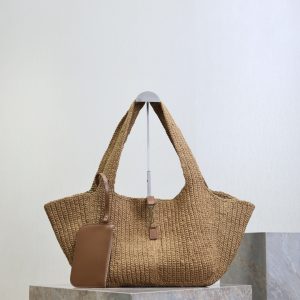 Alternative view of YSL LE 5 ¨¤ 7 BEA (Cord and leather) 50x28x18cm
