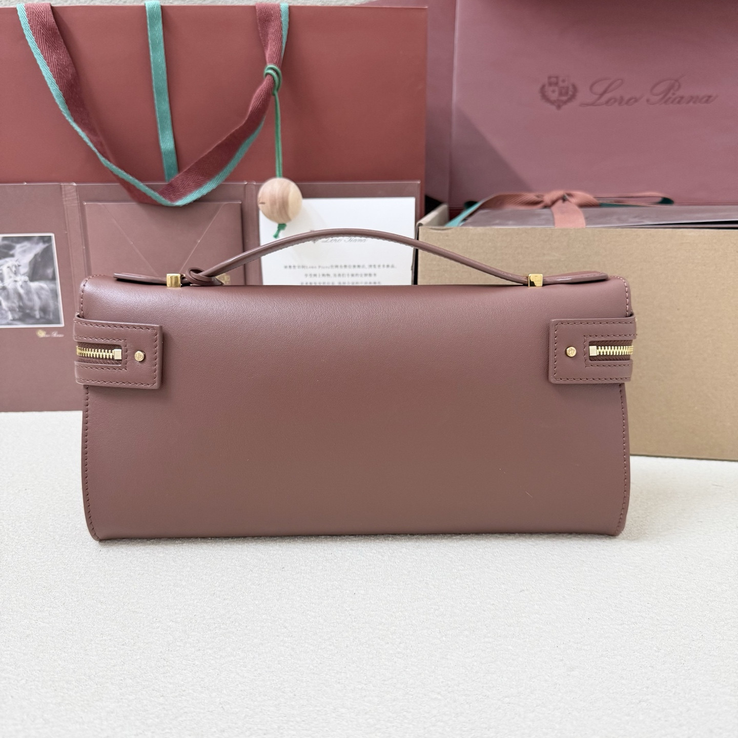 Loro Piana Extra Clutch L29 29x14x3cm - Image 3