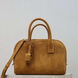 Alternative view of YSL SAC DE JOUR Small Boston in Suede 27x18x15cm