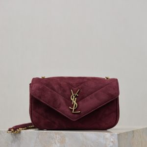 YSL LOULOU MINI in Suede 20x12x5cm