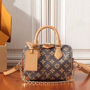 LV SPEEDY TRUNK 20 Handbag M28102 13.5x11x20.5cm