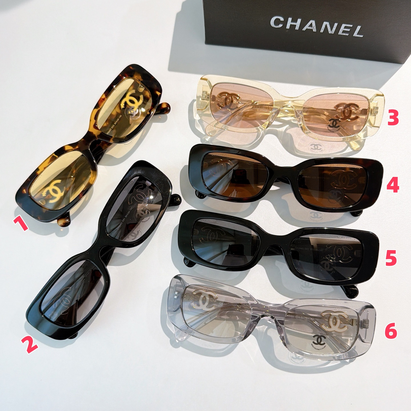 Chanel Glasses CH3483 50-24-140 - Image 2