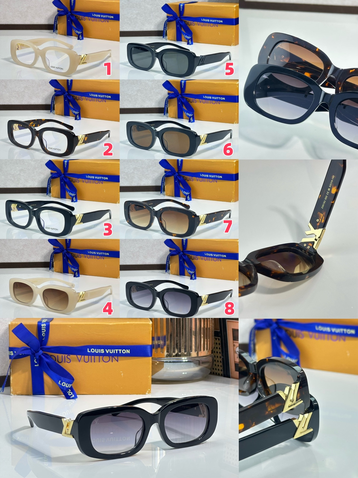 LV Glasses Z3013U 53-19-140 - Image 2