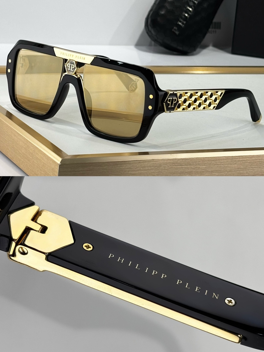 Philipp Plein Glasses SPP079 53-20-145 - Image 7