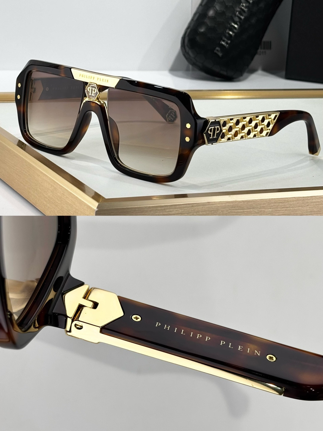 Philipp Plein Glasses SPP079 53-20-145 - Image 8