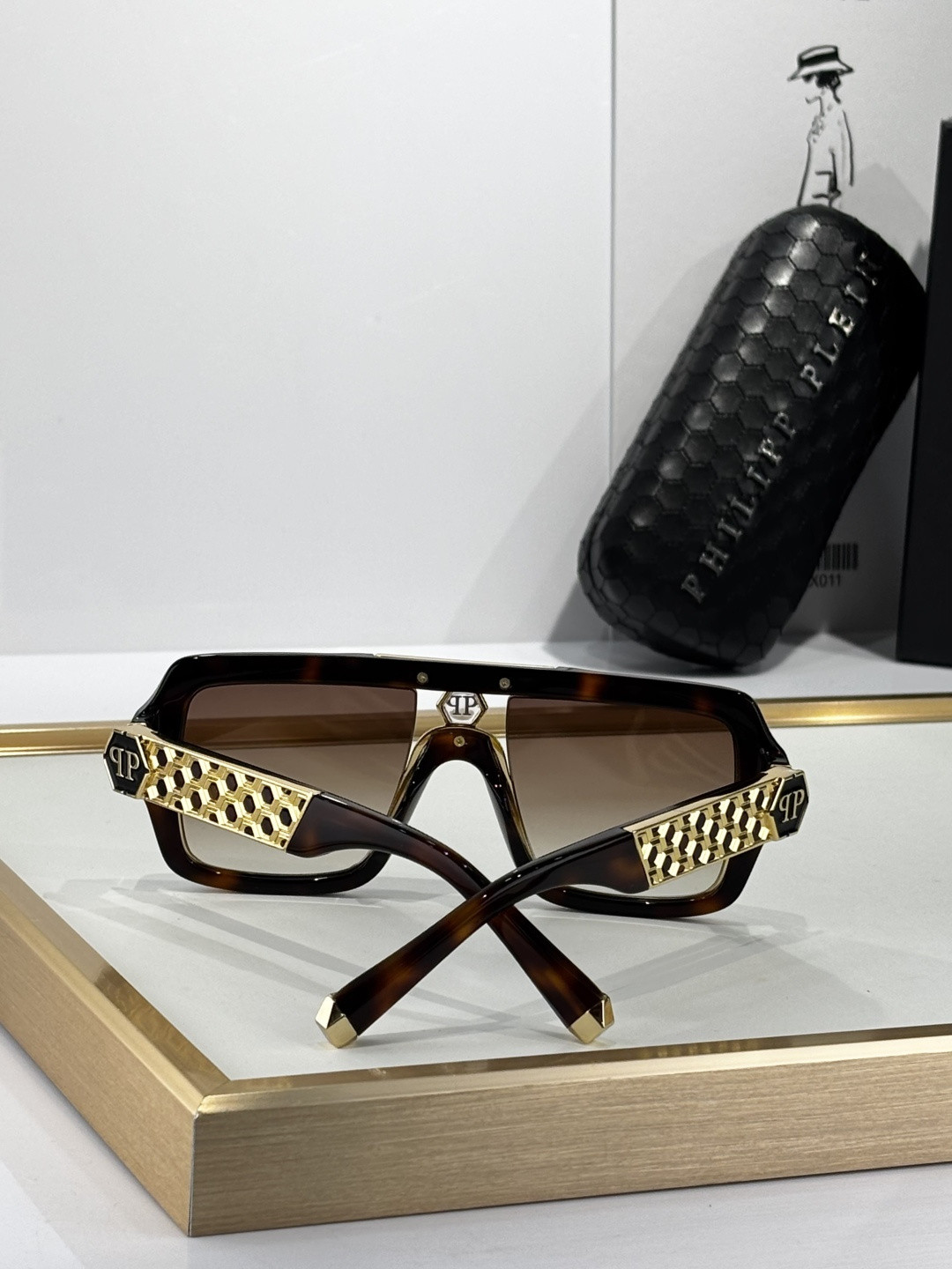 Philipp Plein Glasses SPP079 53-20-145 - Image 9