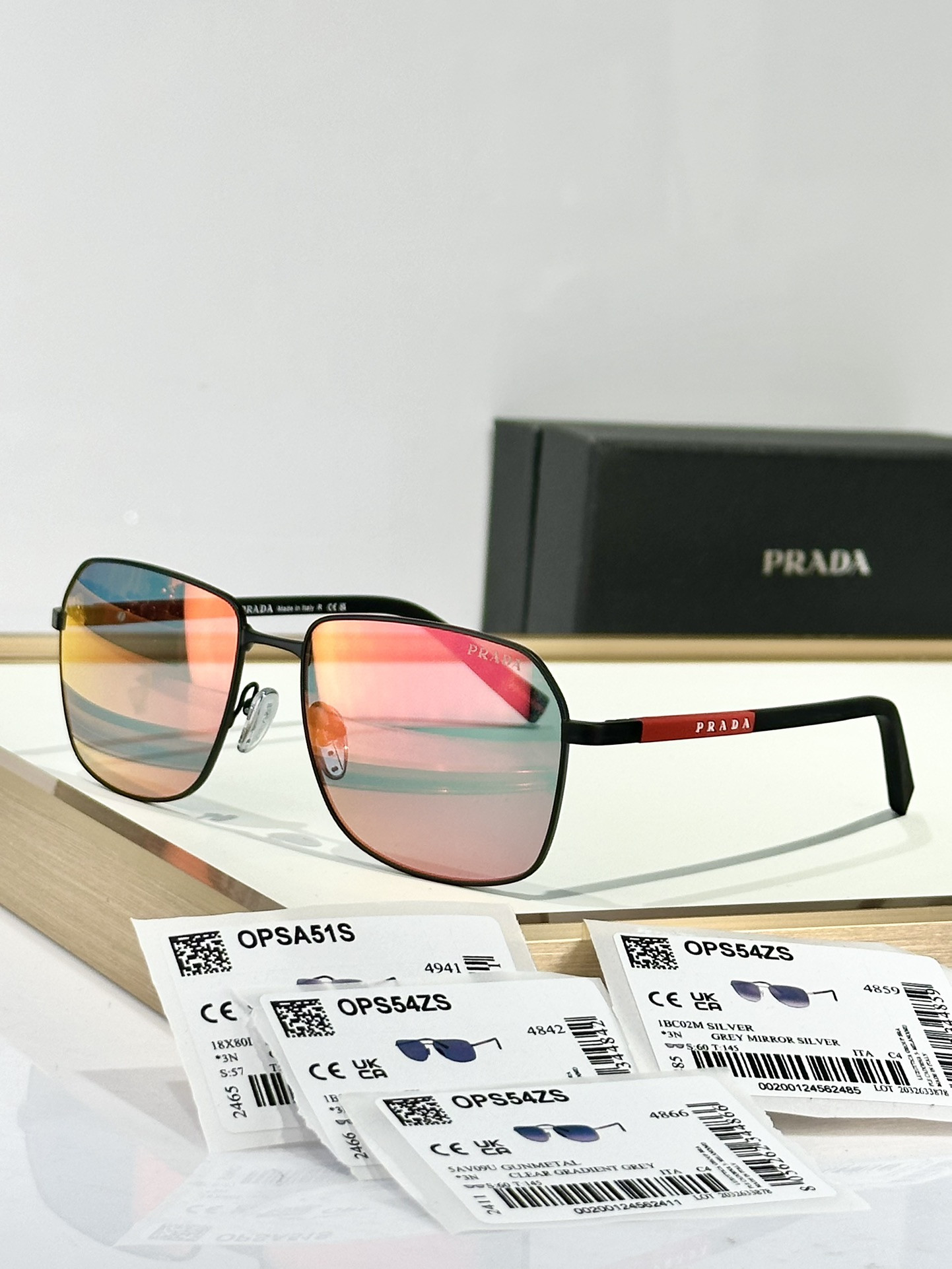 Prada Glasses SPSA51 57-18-145 - Image 5