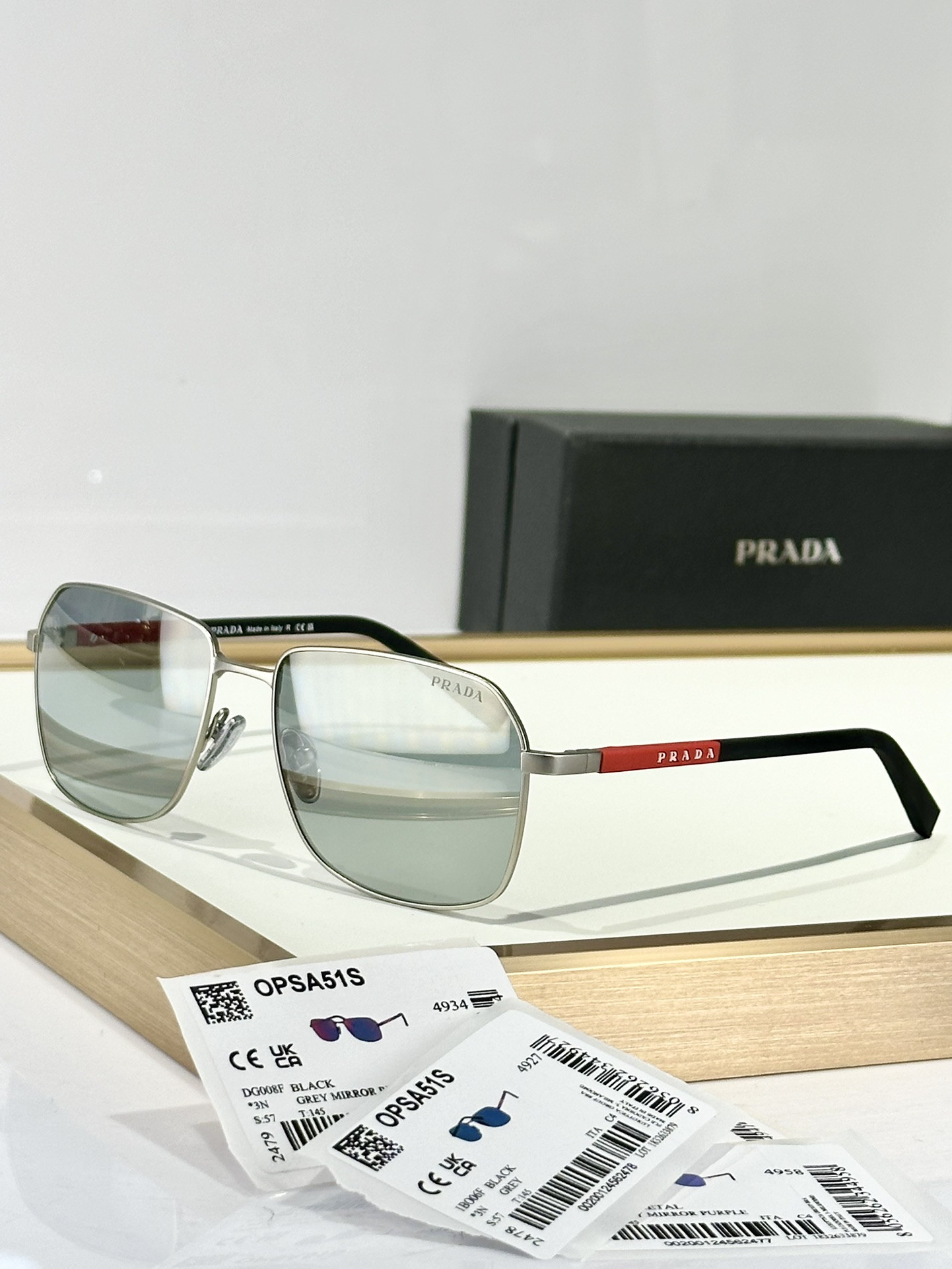 Prada Glasses SPSA51 57-18-145 - Image 4