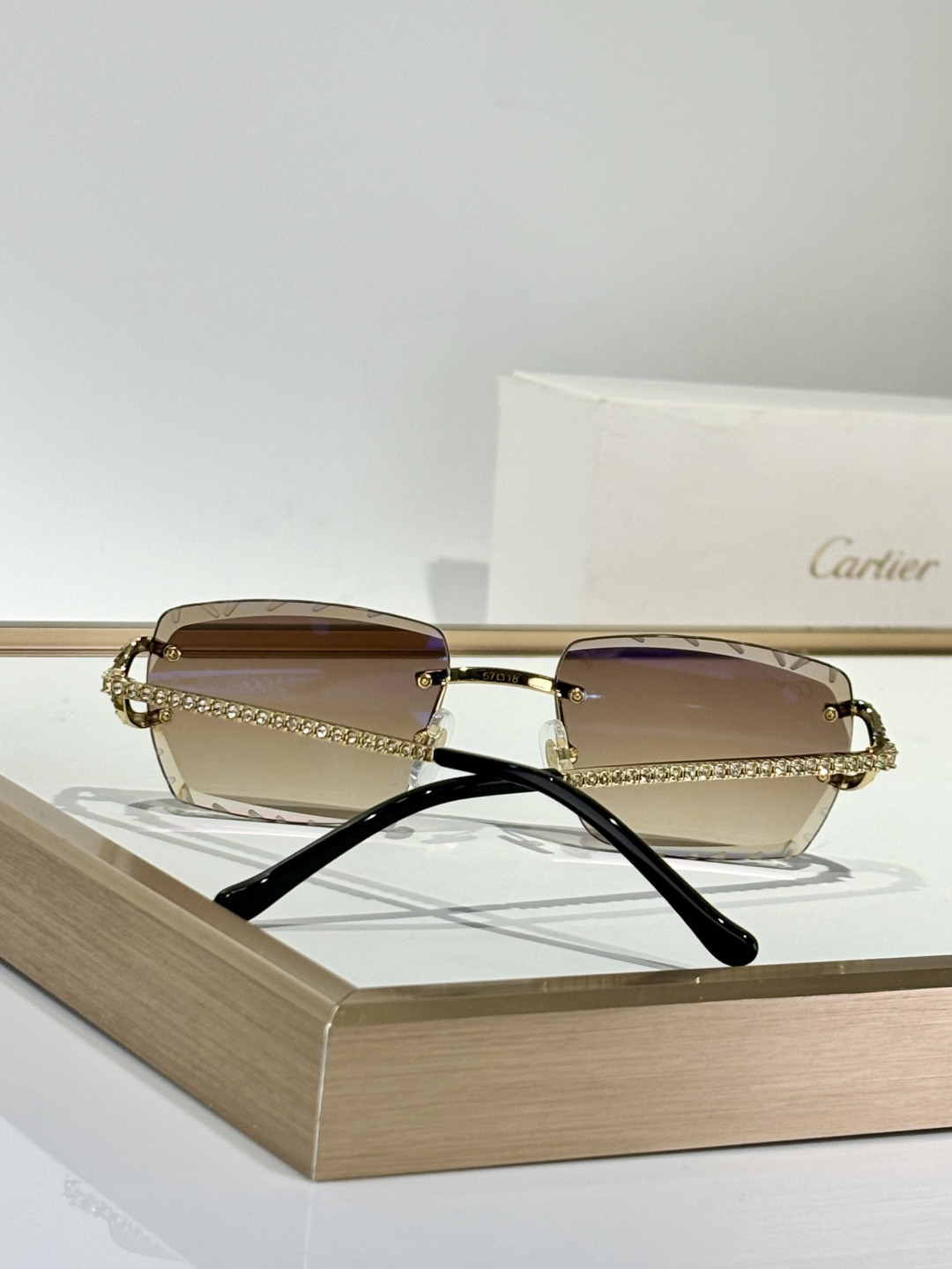 Cartier Glasses CT0662S 57-18-145 - Image 15