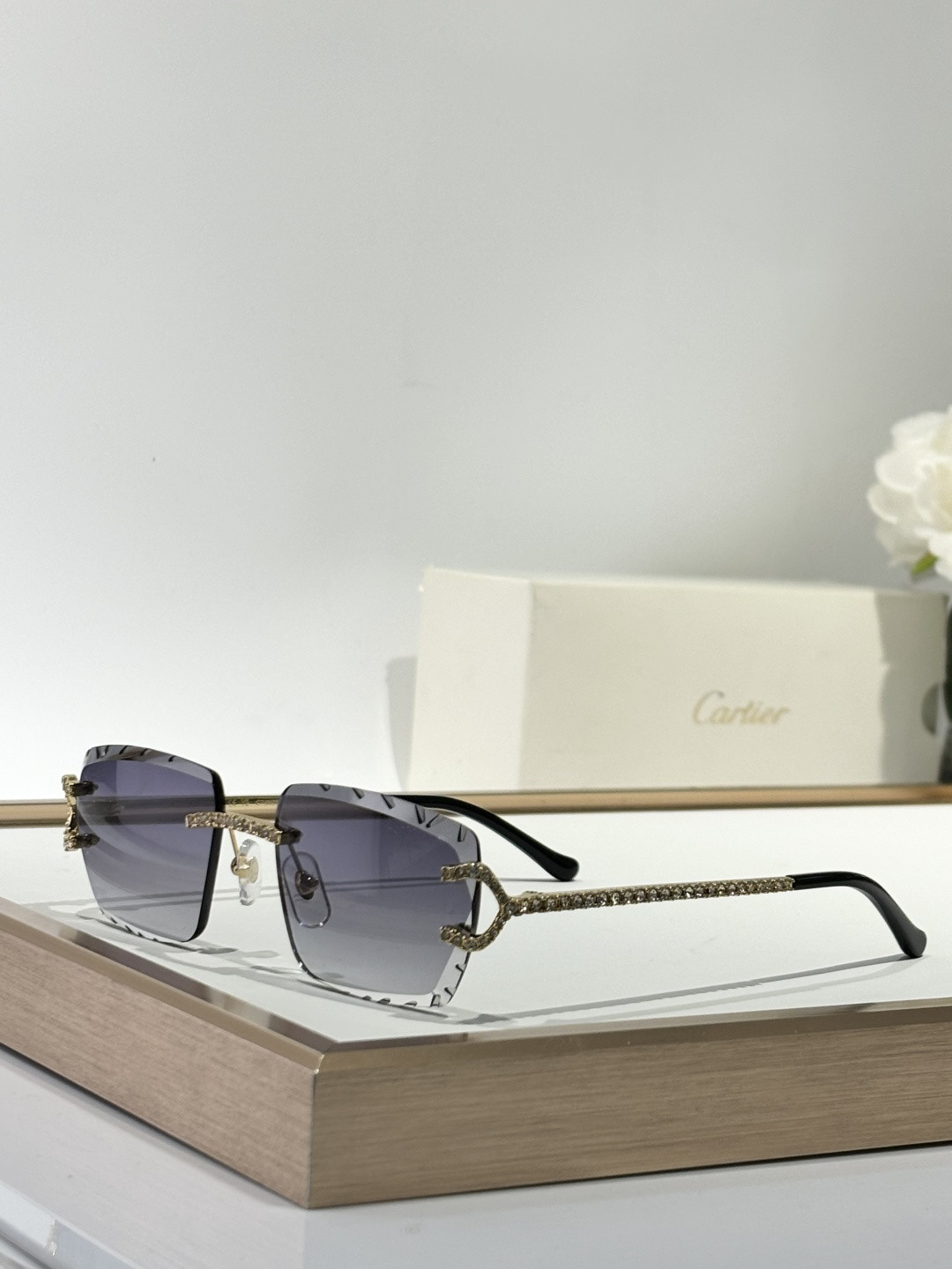 Cartier Glasses CT0662S 57-18-145 - Image 3
