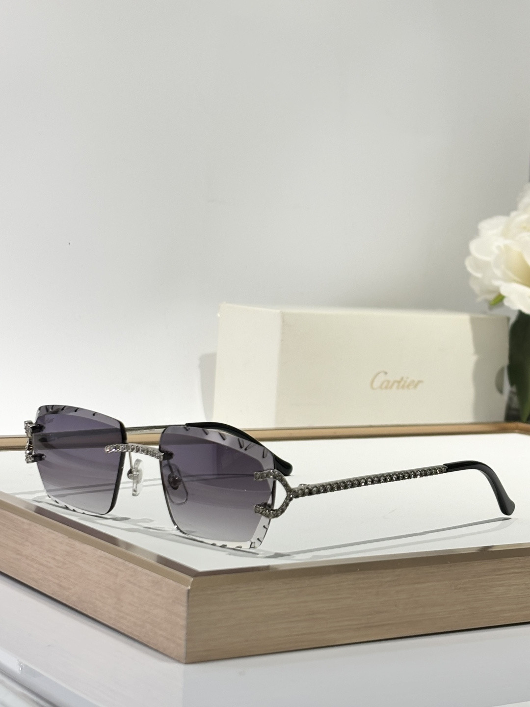 Cartier Glasses CT0662S 57-18-145 - Image 6