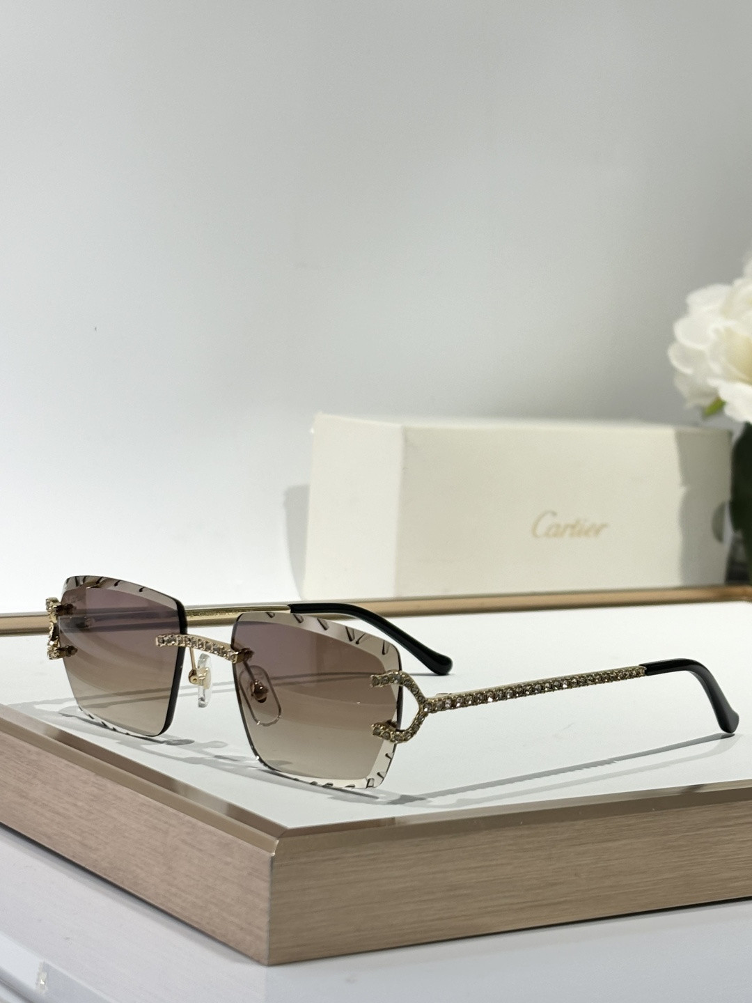 Cartier Glasses CT0662S 57-18-145 - Image 4
