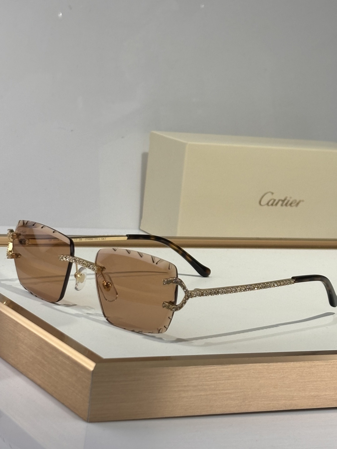 Cartier Glasses CT0662S 57-18-145 - Image 8