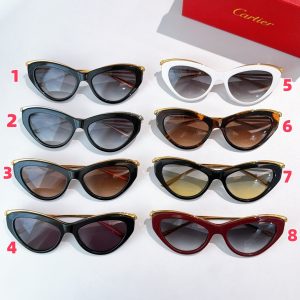 Alternative view of Cartier Glasses CT0596S 140