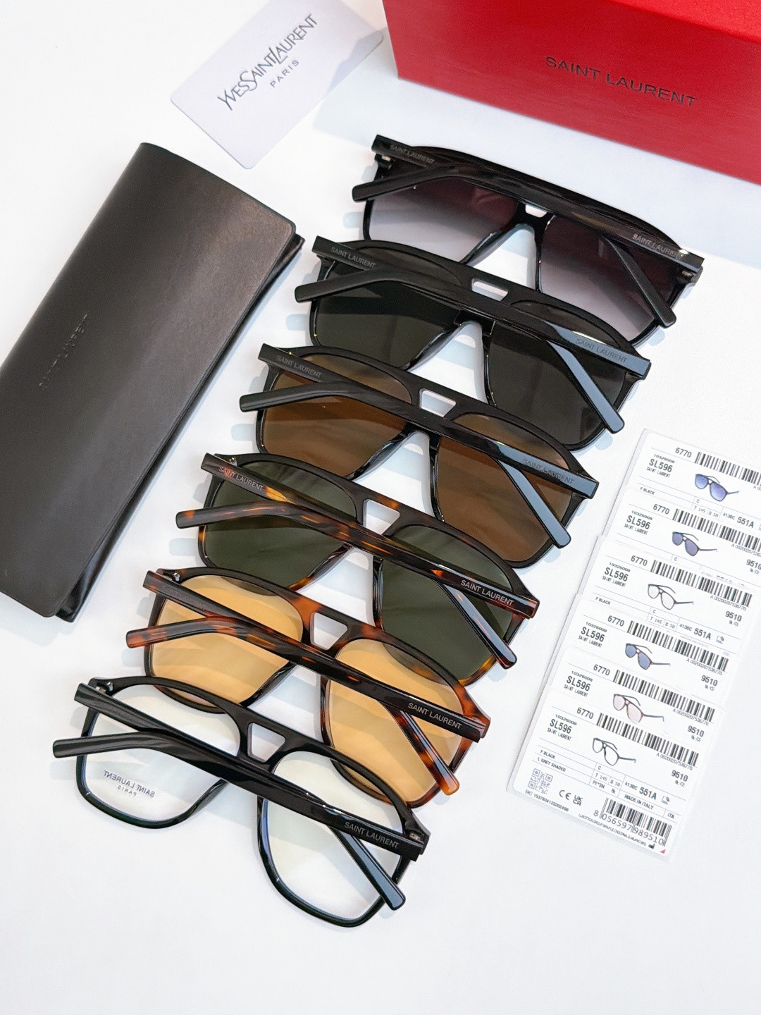 YSL Glasses SL596 58-14-145 - Image 3