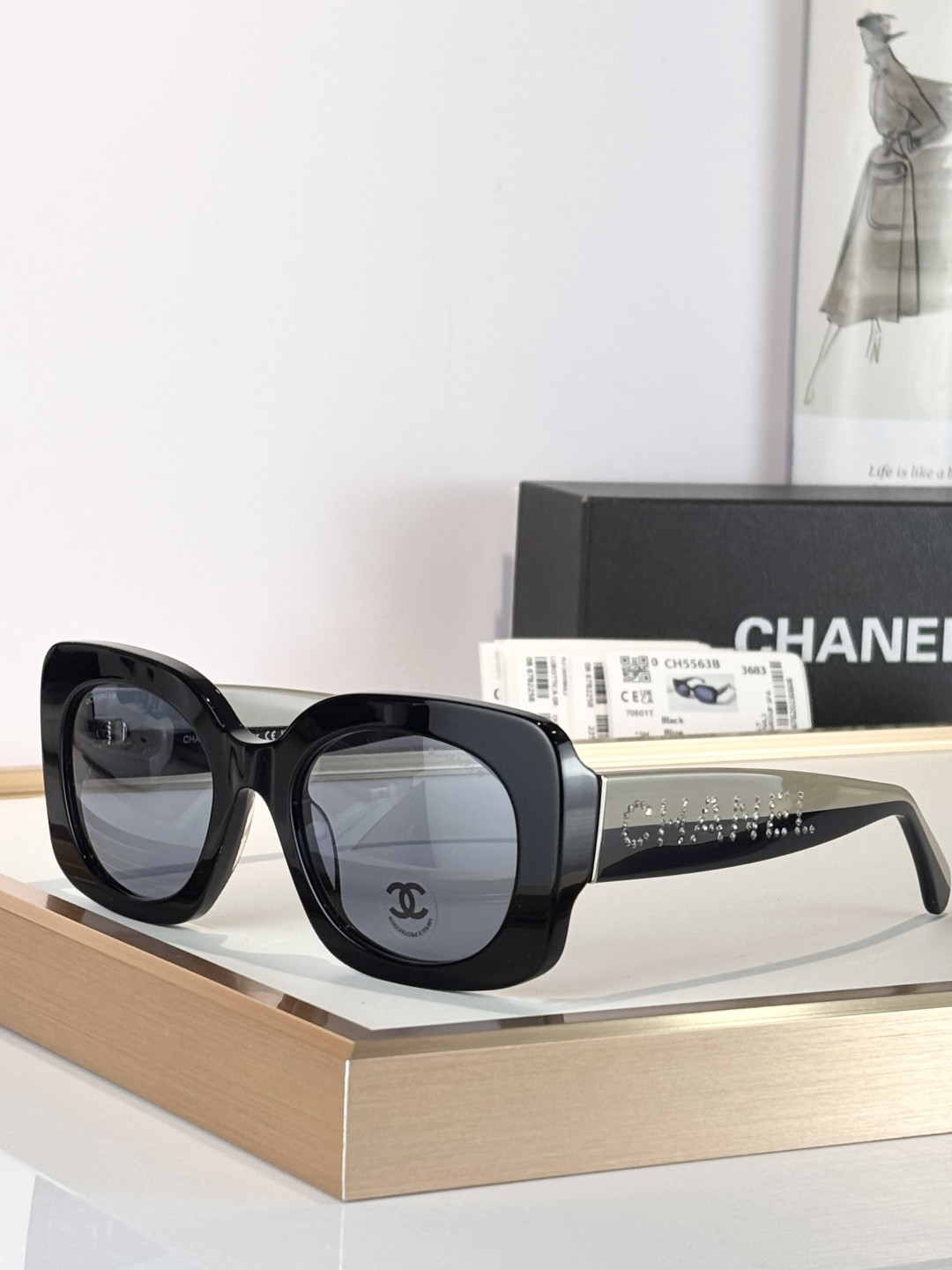 Chanel Glasses CH5563B 53-21-140 - Image 4