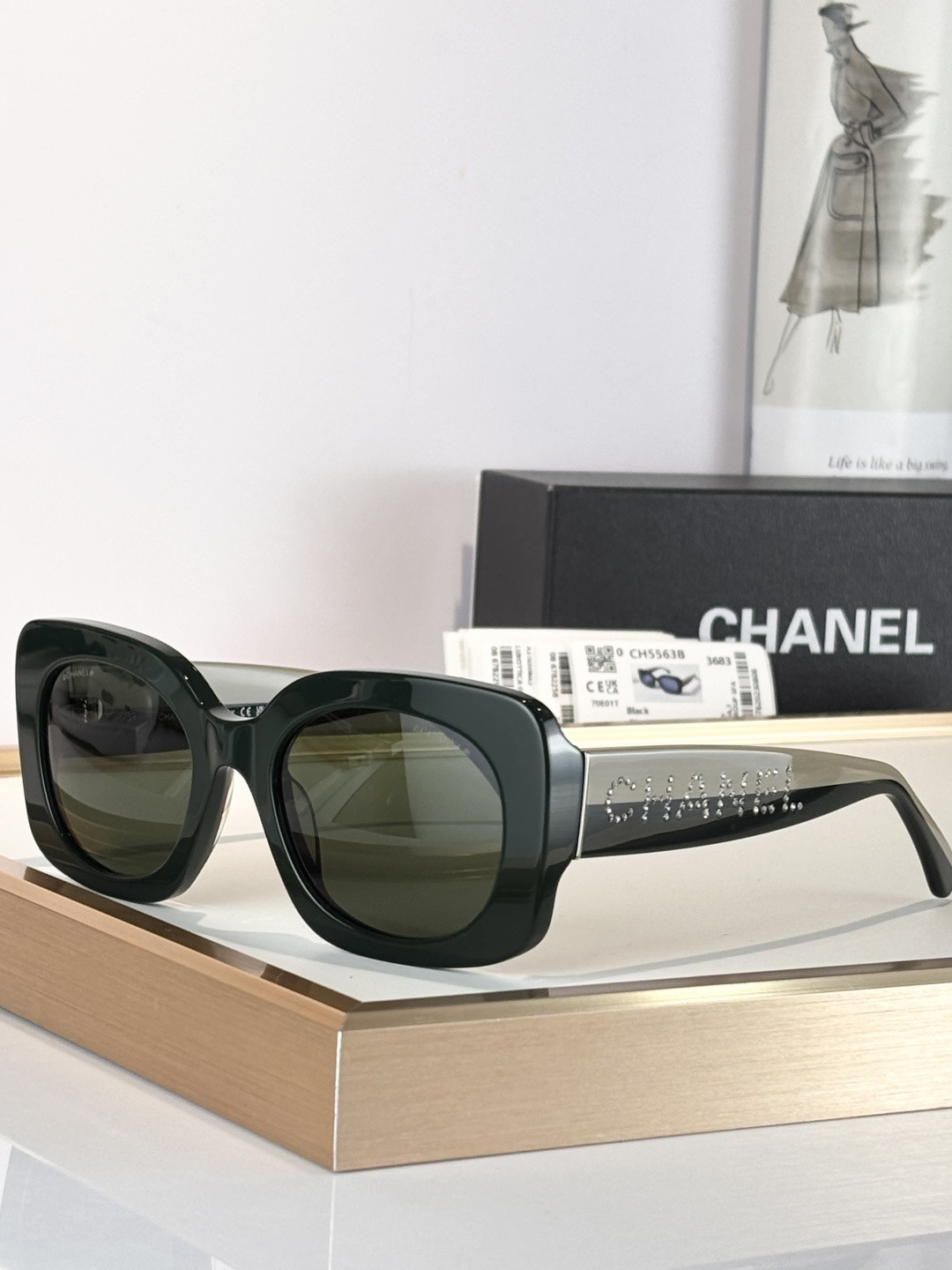Chanel Glasses CH5563B 53-21-140 - Image 6