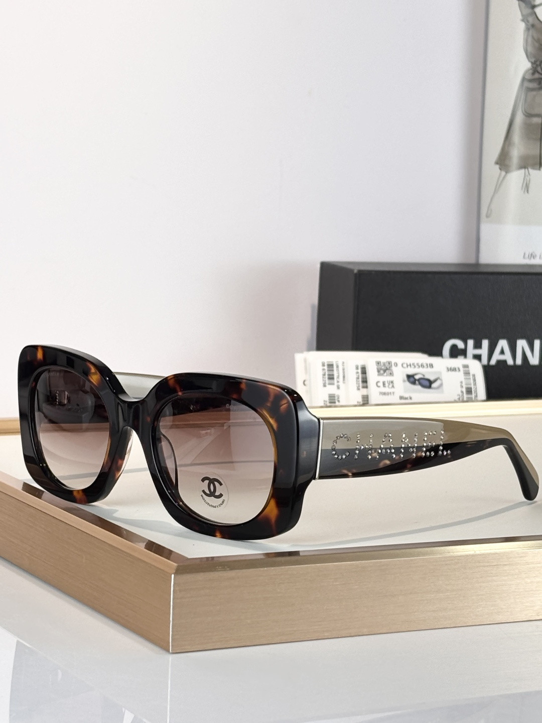 Chanel Glasses CH5563B 53-21-140 - Image 8