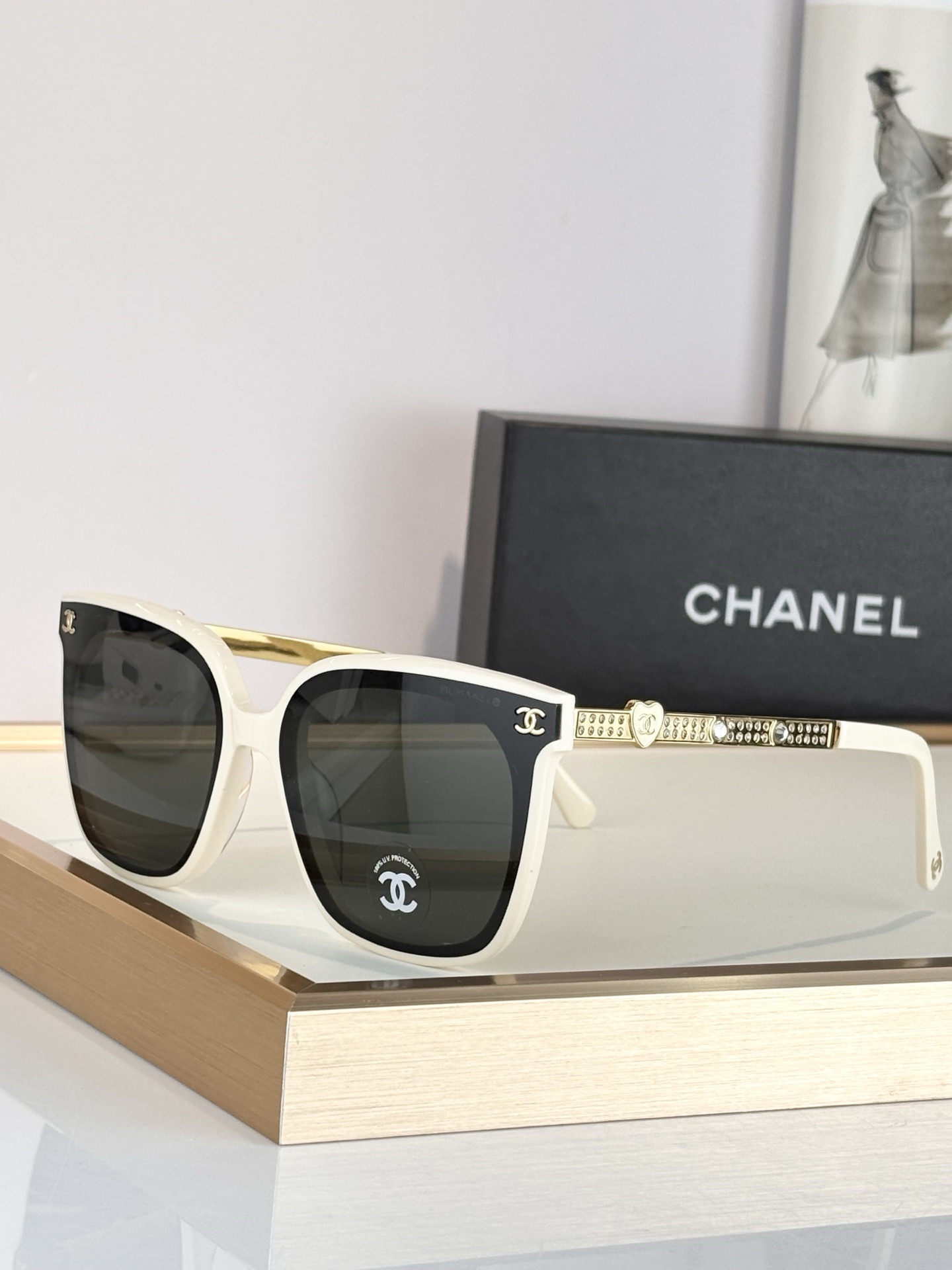 Chanel Glasses CH7814 66-17-145 - Image 7