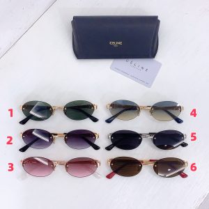 Alternative view of Celine Glasses CL42140U 55-19-143