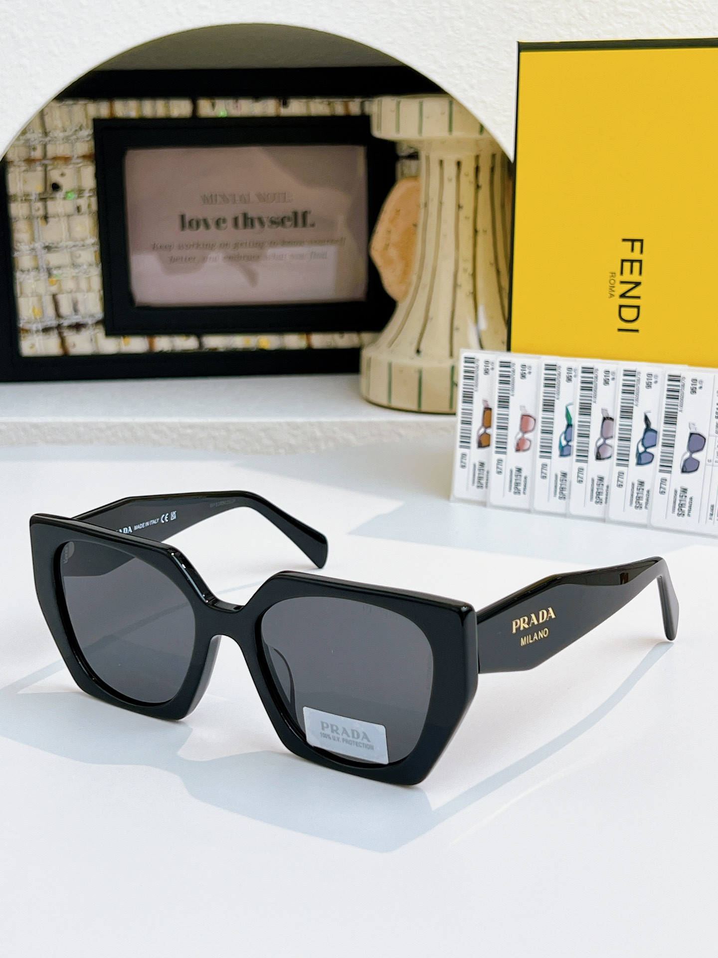 Prada Glasses PR15W 54-17-140 - Image 3