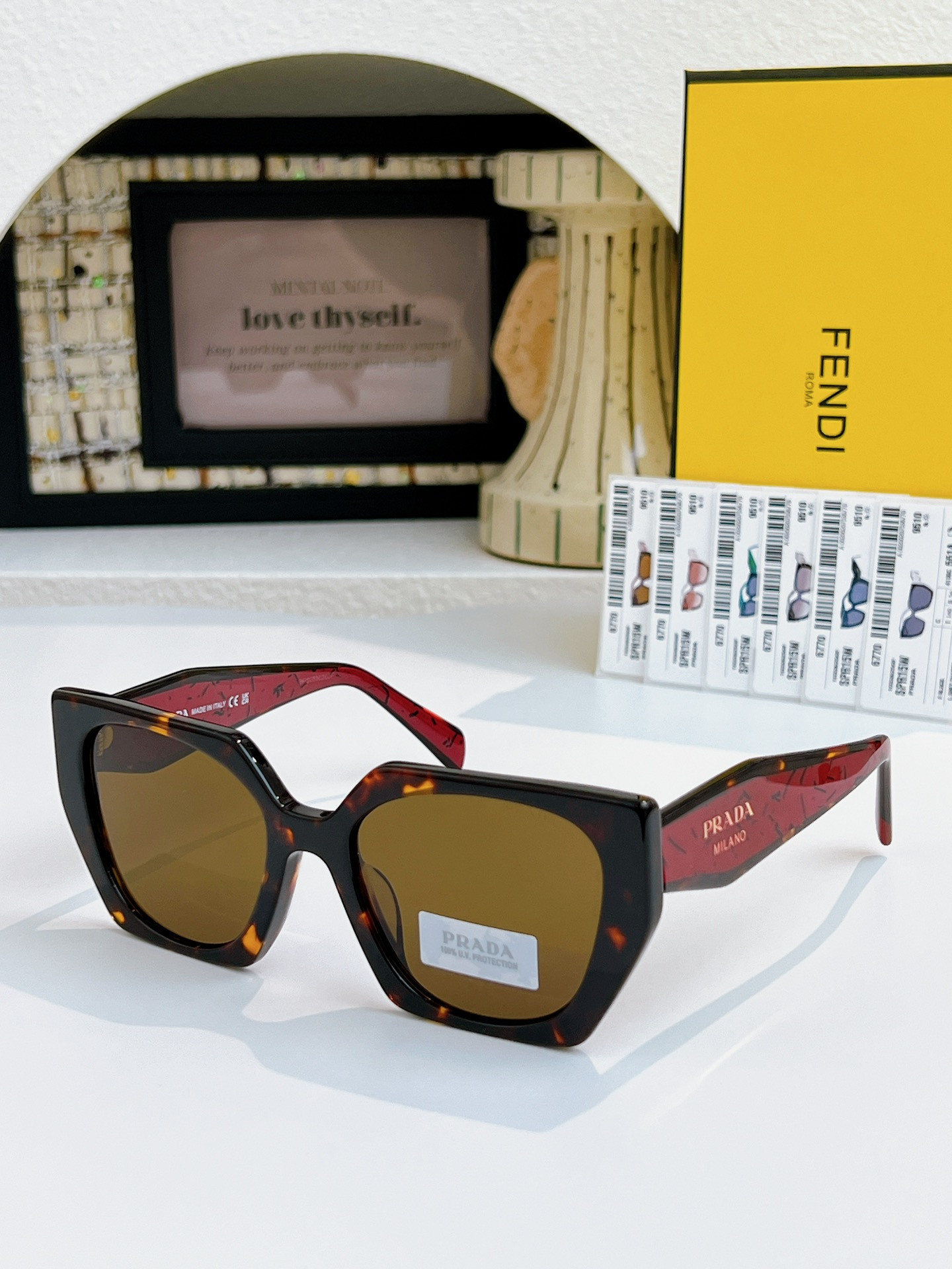 Prada Glasses PR15W 54-17-140 - Image 8