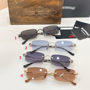 Alternative view of Chrome Hearts Glasses PILES III 55-20-144