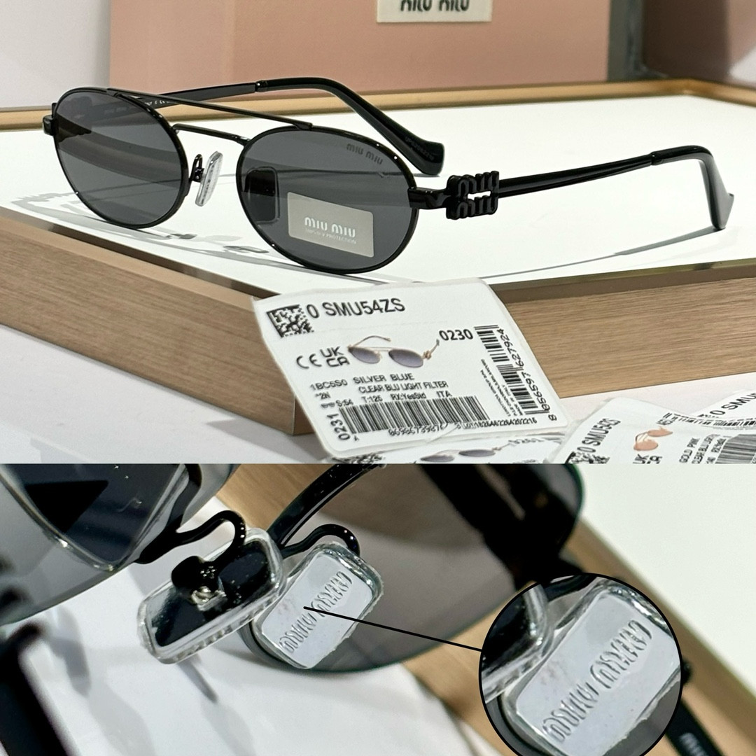 Miu Miu Glasses MU 54ZS 53-19-140 - Image 3