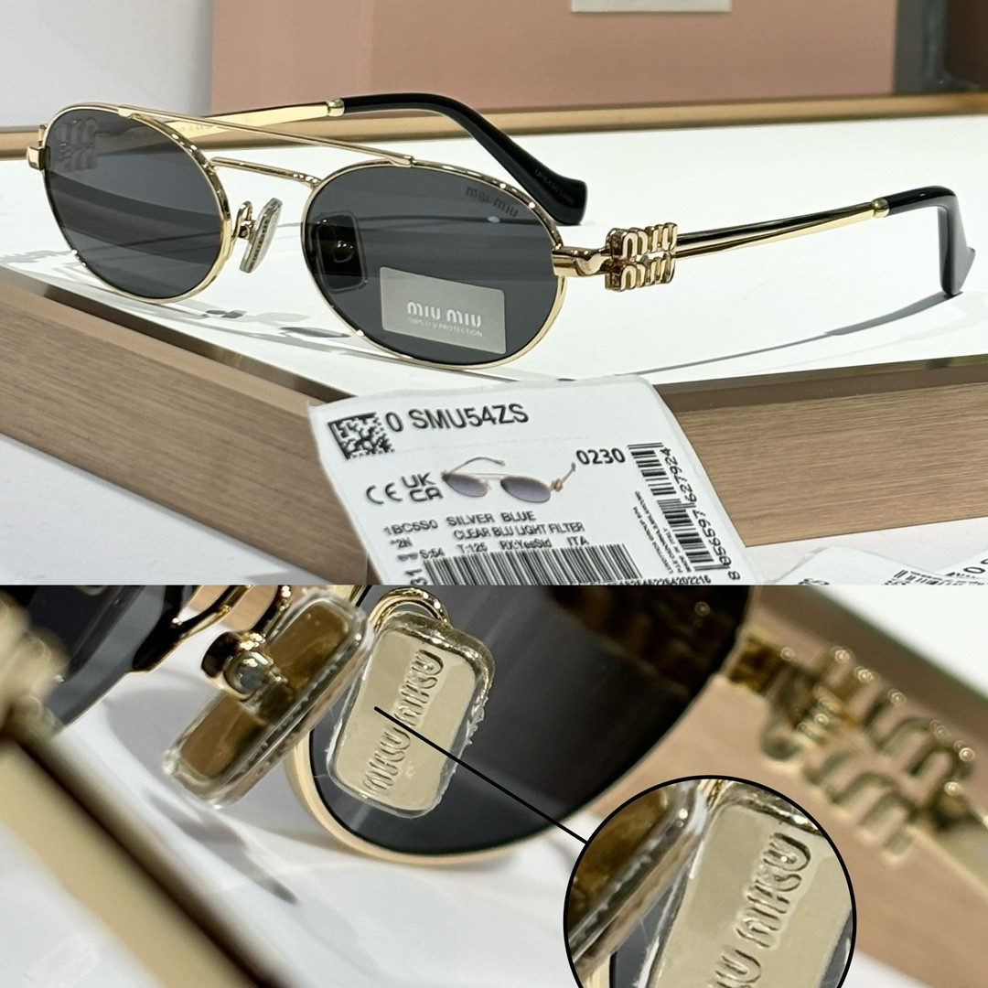 Miu Miu Glasses MU 54ZS 53-19-140 - Image 4