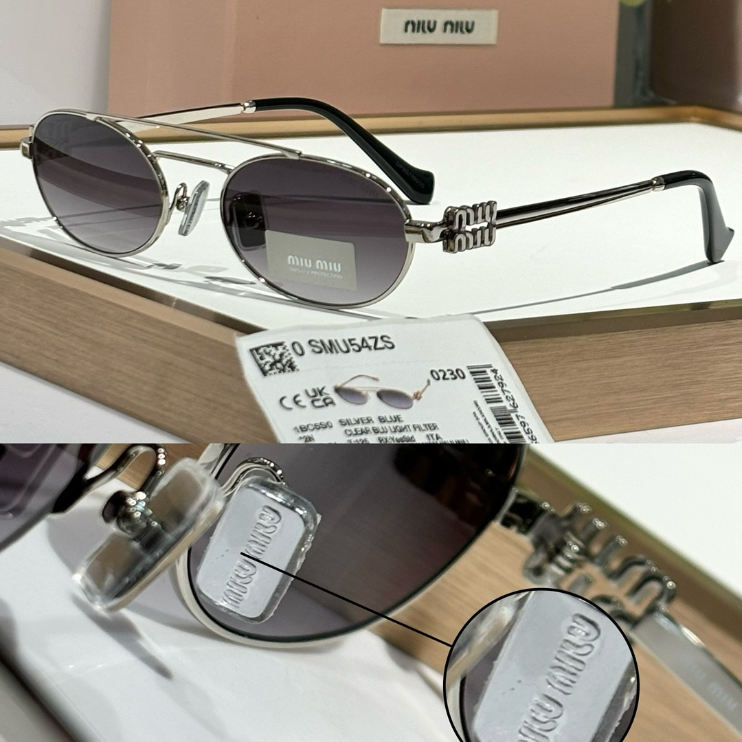 Miu Miu Glasses MU 54ZS 53-19-140 - Image 5