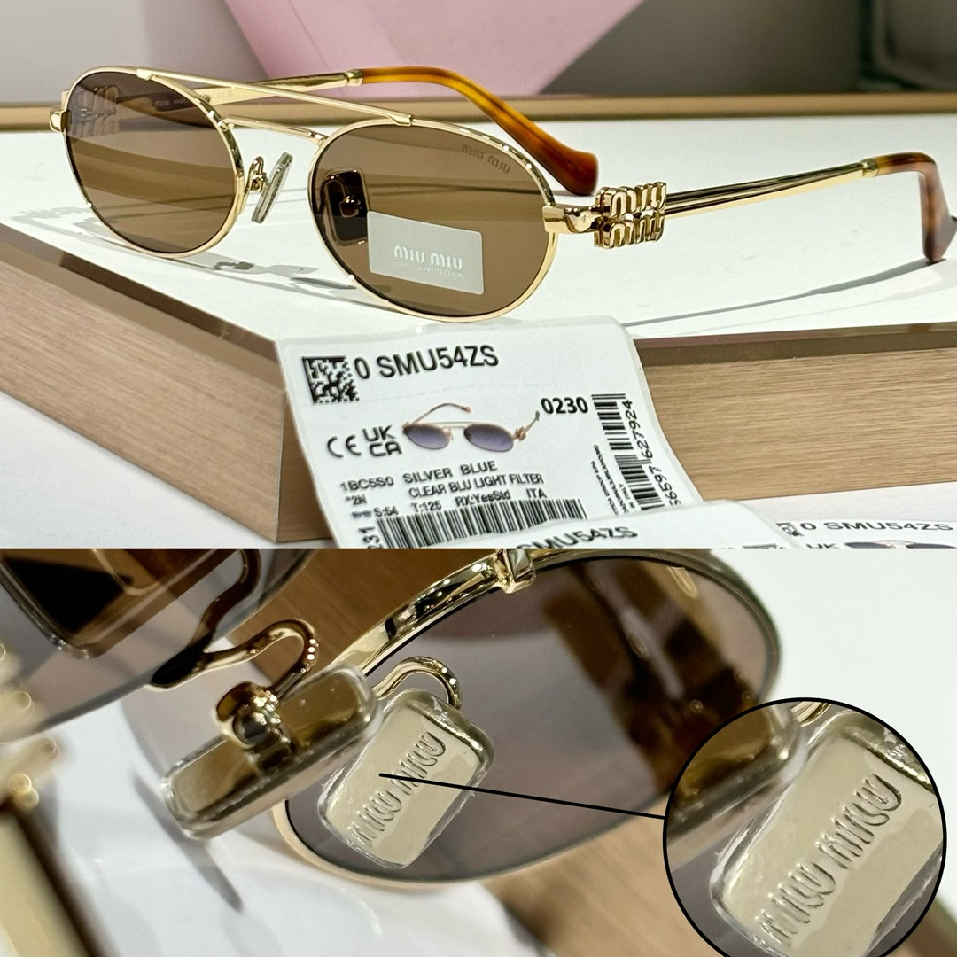 Miu Miu Glasses MU 54ZS 53-19-140 - Image 6