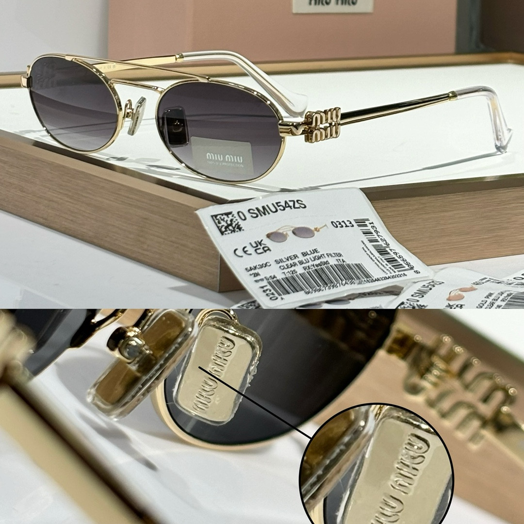 Miu Miu Glasses MU 54ZS 53-19-140 - Image 7
