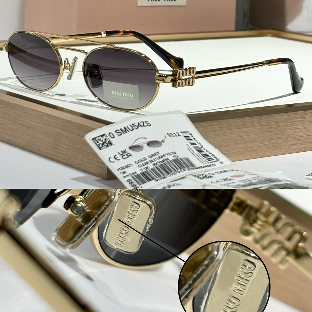 Miu Miu Glasses MU 54ZS 53-19-140 - Image 8